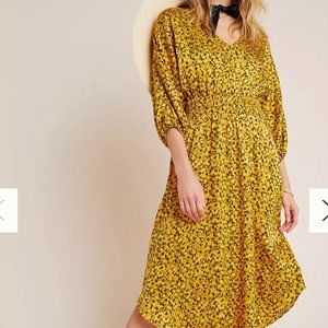 Anthropologie Marigold Midi Dress
